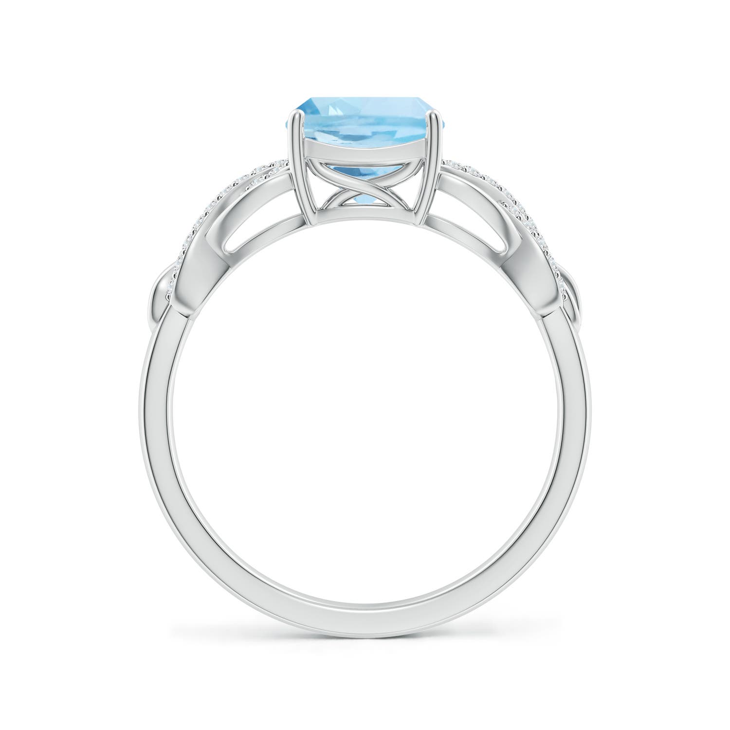 AAA - Aquamarine / 1.51 CT / 14 KT White Gold