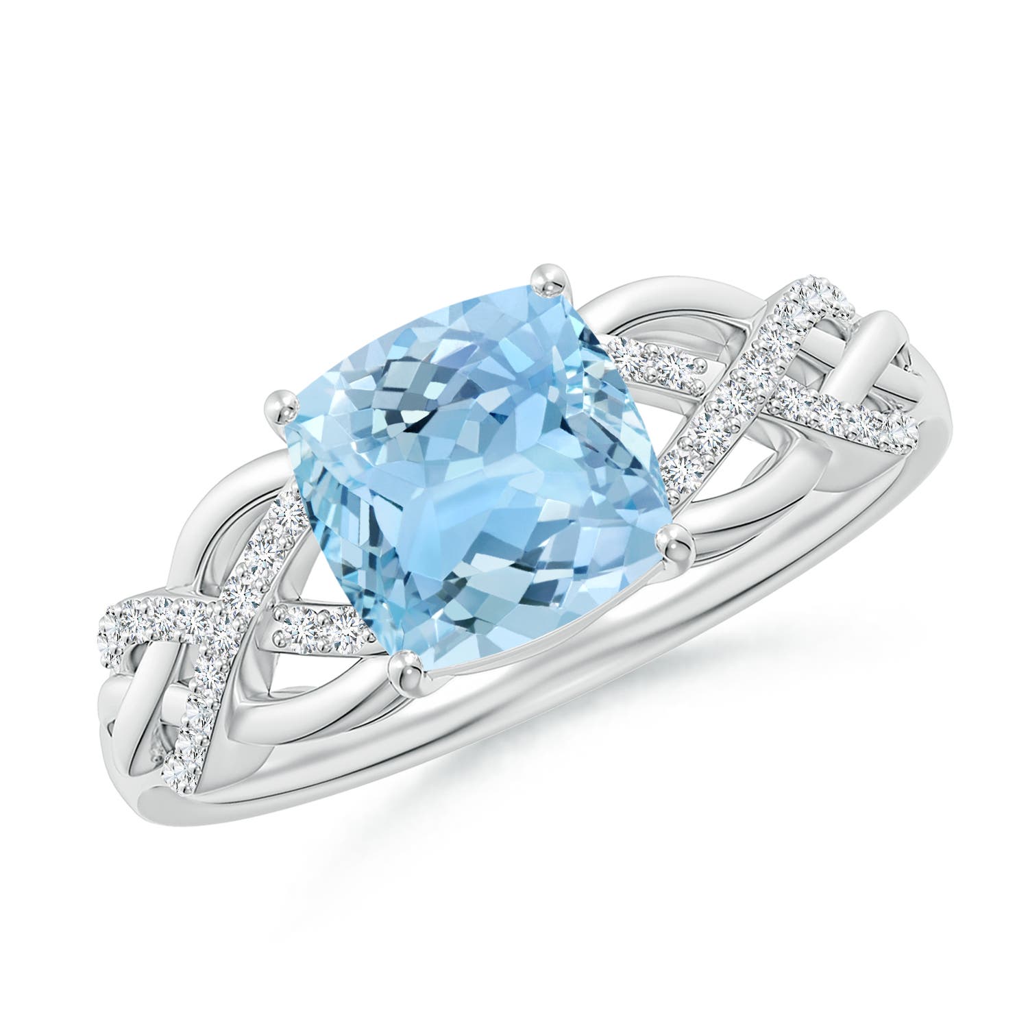 AAAA - Aquamarine / 1.51 CT / 14 KT White Gold