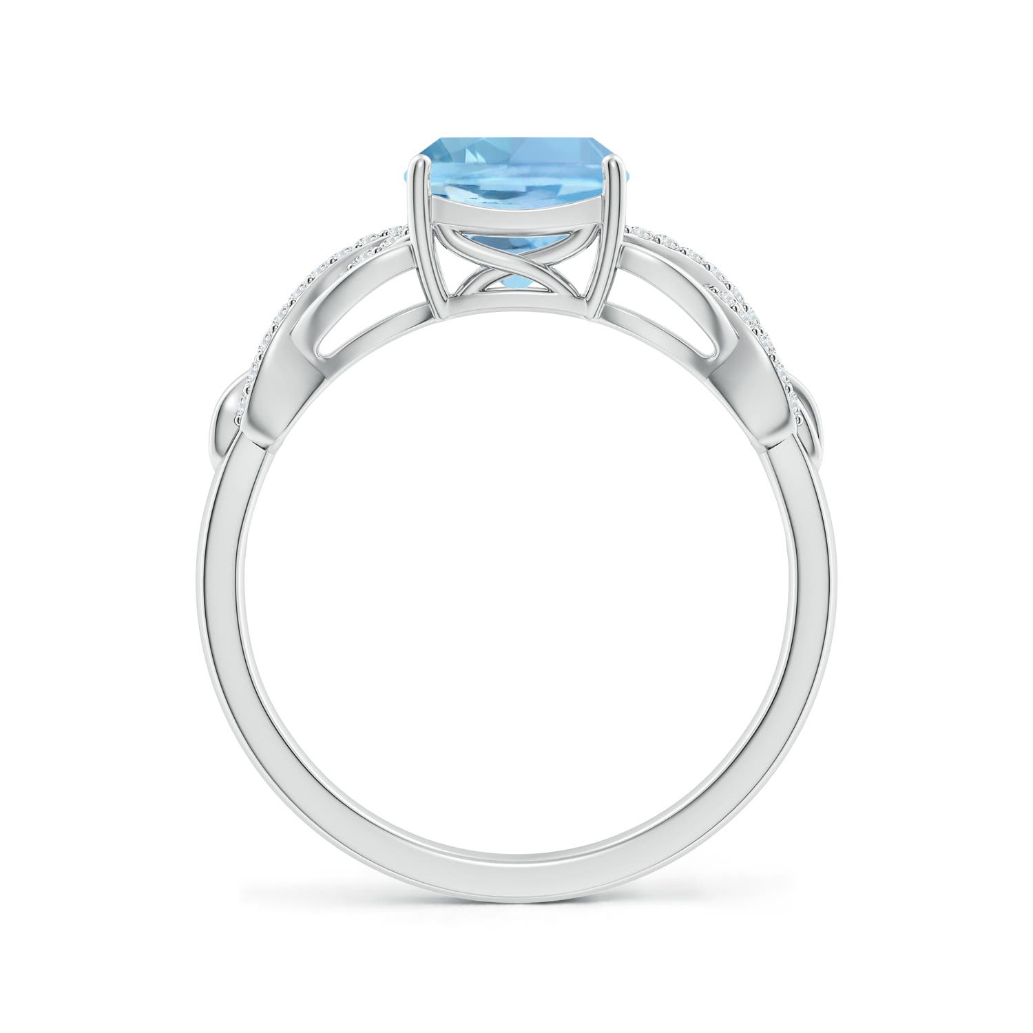 AAAA - Aquamarine / 1.51 CT / 14 KT White Gold