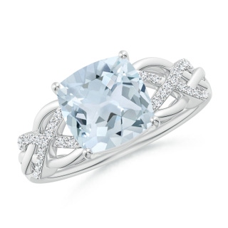 Cushion A Aquamarine