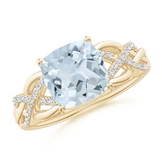Cushion A Aquamarine