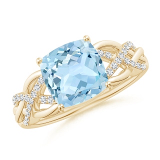 Cushion AAA Aquamarine
