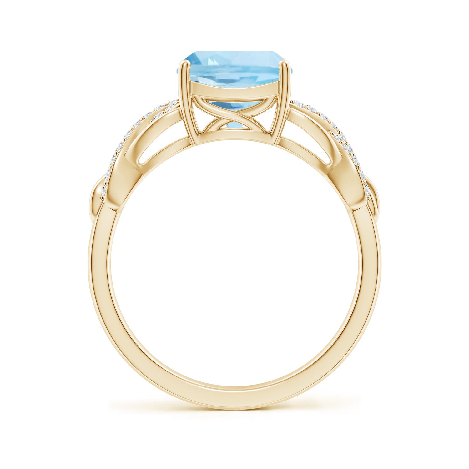 AAA - Aquamarine / 2.09 CT / 14 KT Yellow Gold