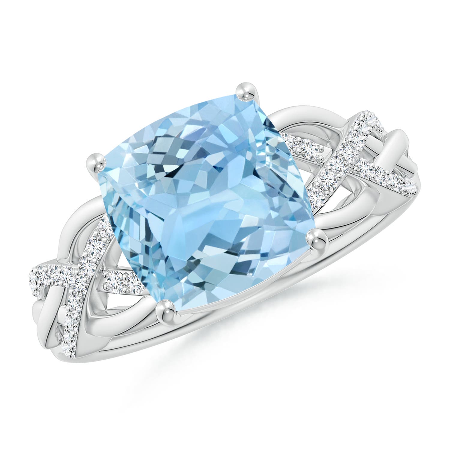 AAAA - Aquamarine / 2.86 CT / 14 KT White Gold