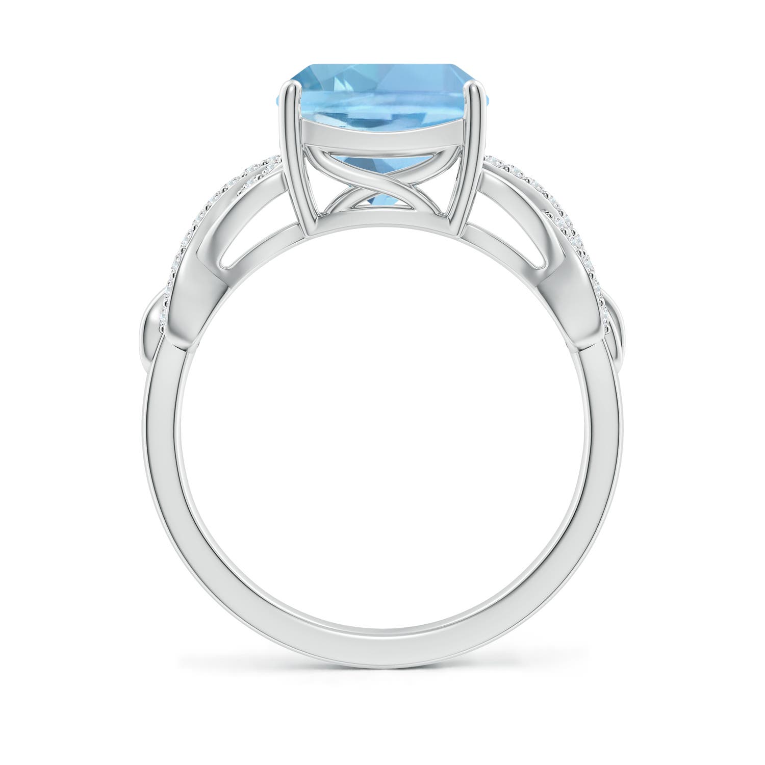 AAAA - Aquamarine / 2.86 CT / 14 KT White Gold