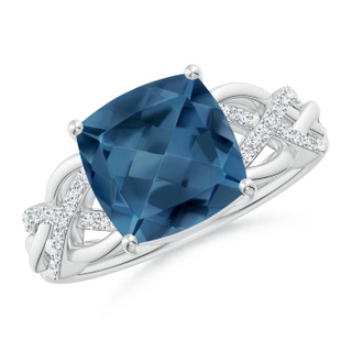 Cushion A London Blue Topaz
