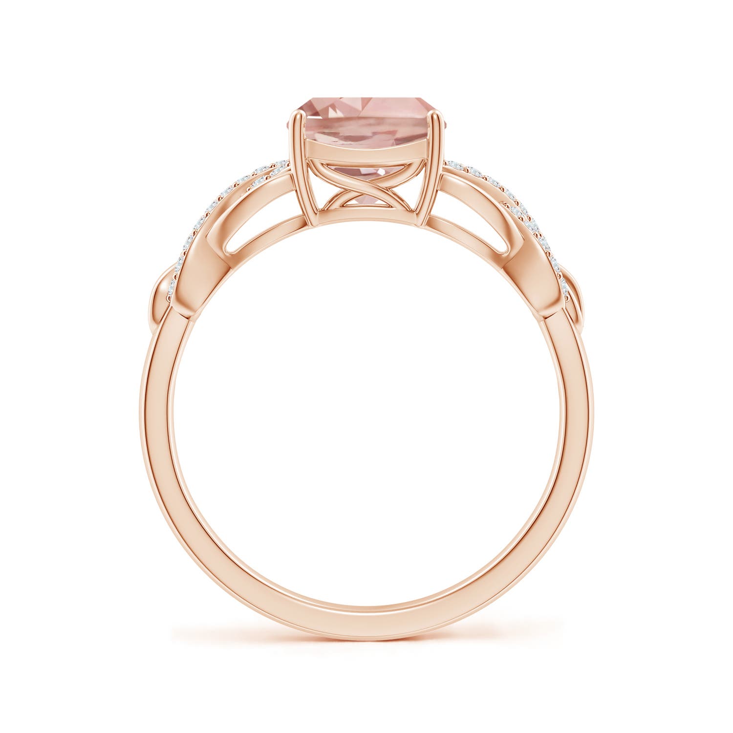 AAA - Morganite / 1.3 CT / 14 KT Rose Gold