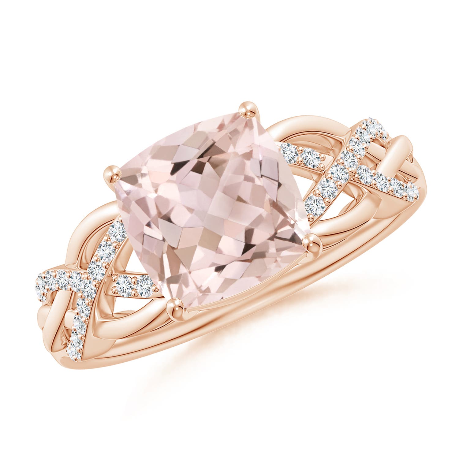 A - Morganite / 1.93 CT / 14 KT Rose Gold