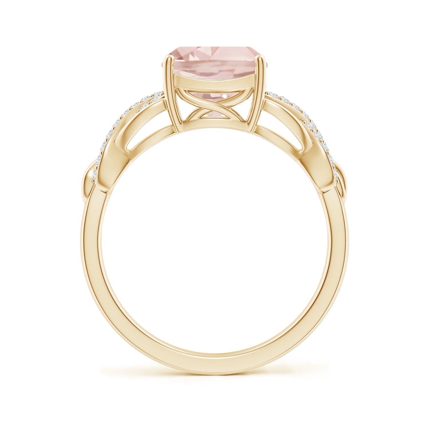 A - Morganite / 1.93 CT / 14 KT Yellow Gold