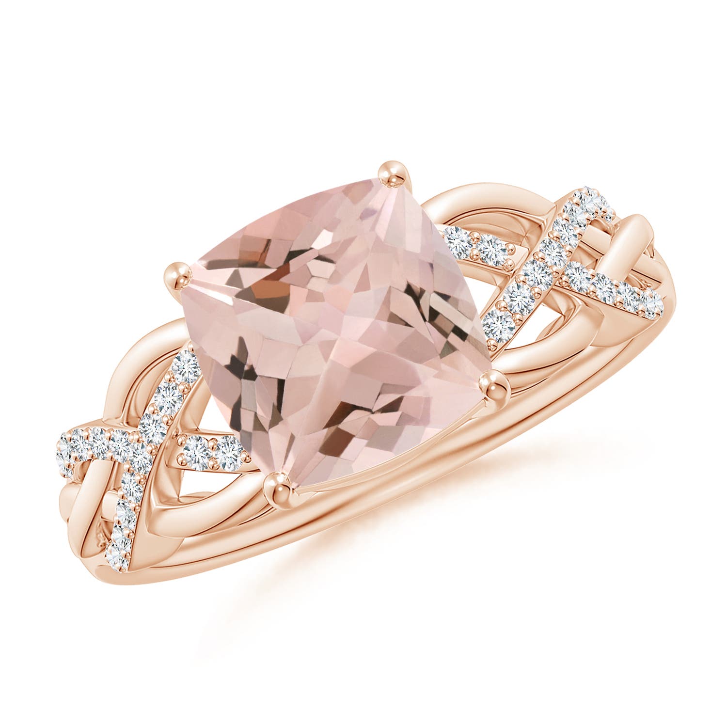 AA - Morganite / 1.93 CT / 14 KT Rose Gold