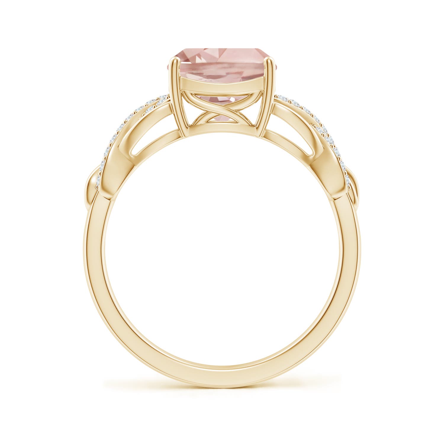 AA - Morganite / 1.93 CT / 14 KT Yellow Gold