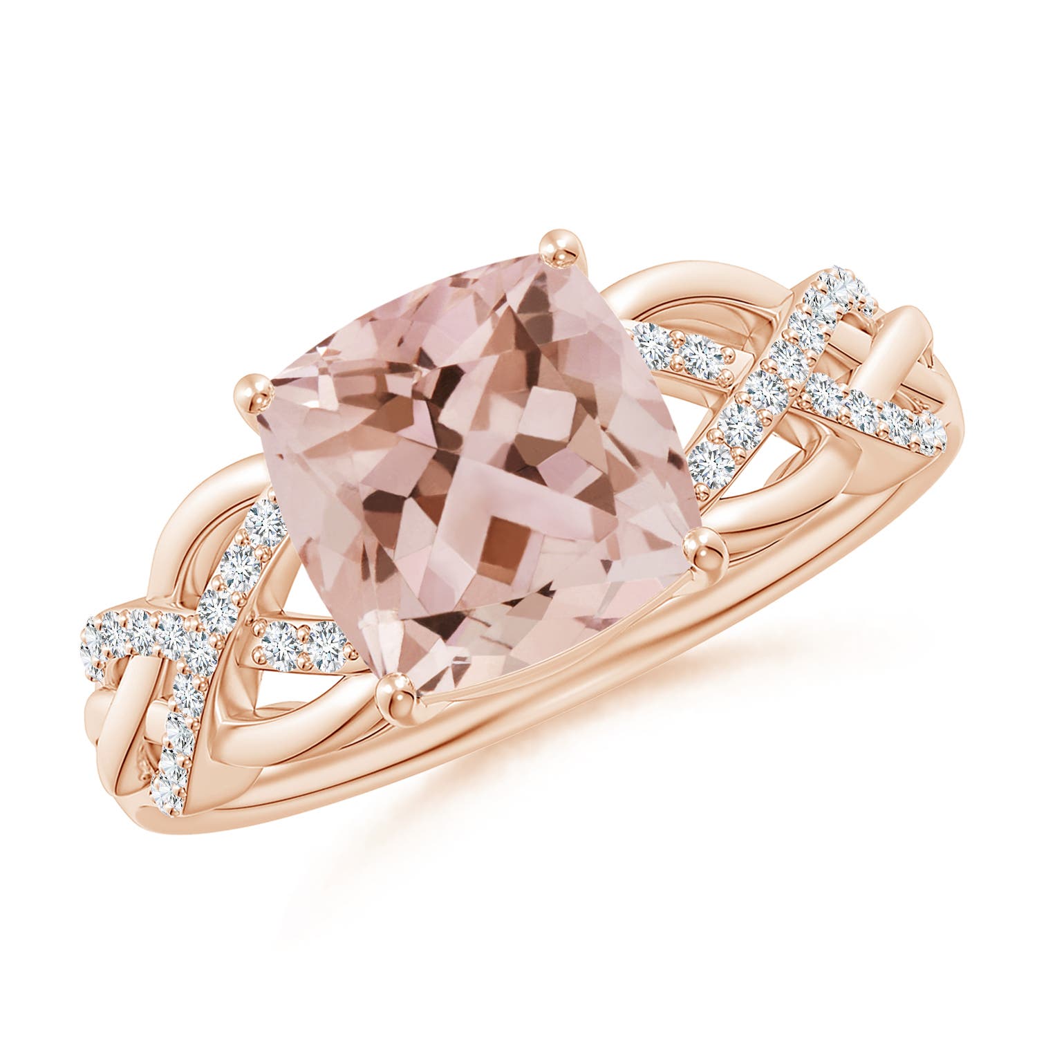 AAA - Morganite / 1.93 CT / 14 KT Rose Gold