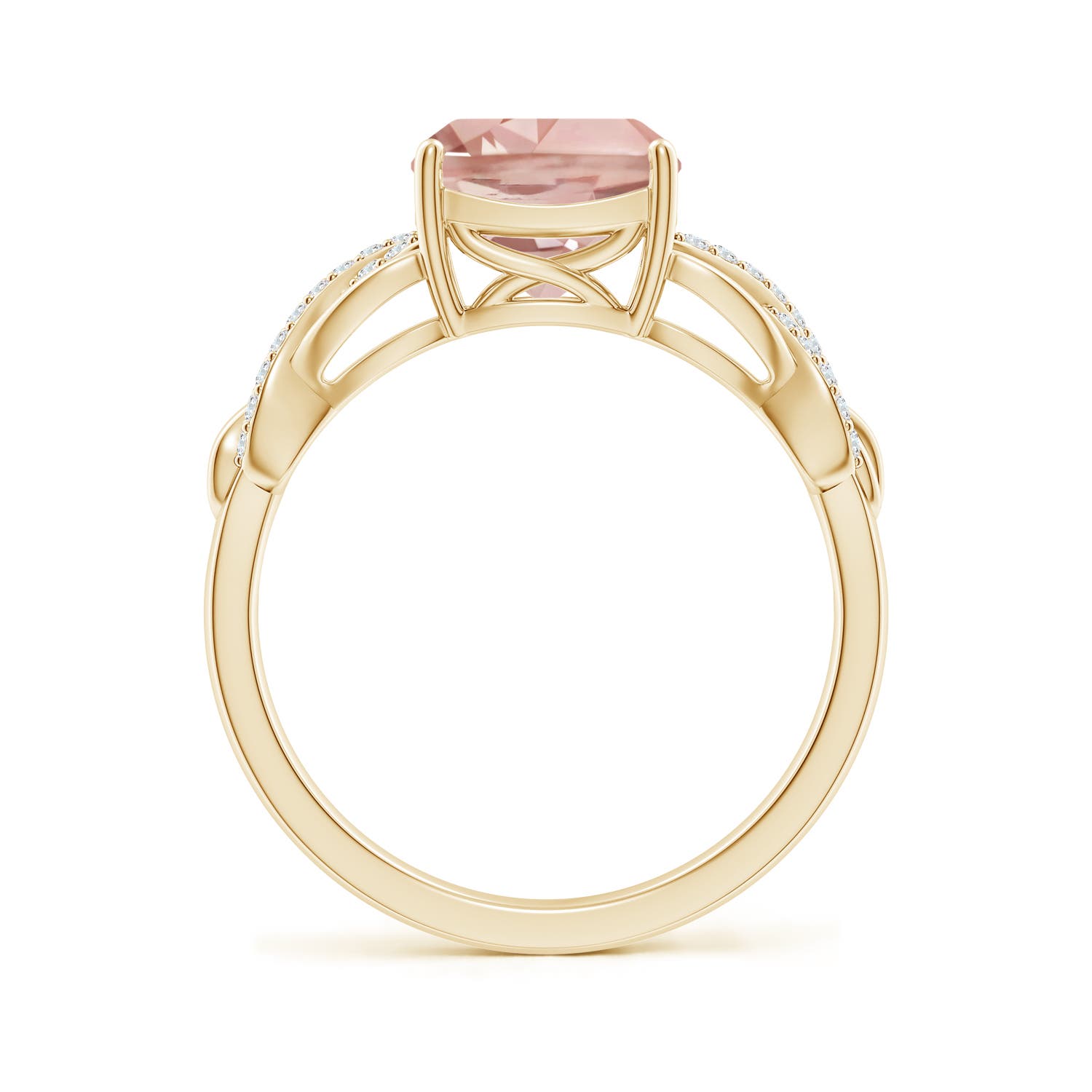 AAA - Morganite / 1.93 CT / 14 KT Yellow Gold