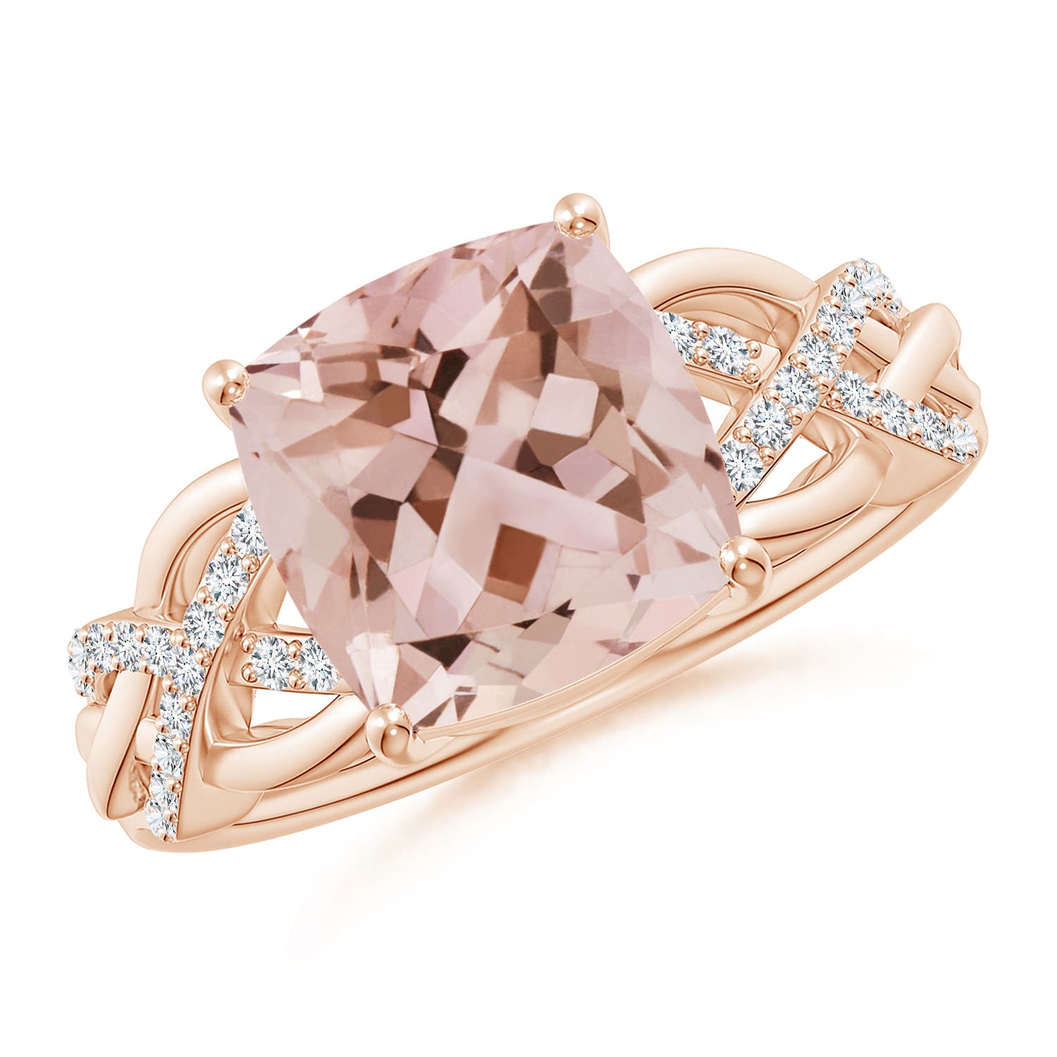 AAA - Morganite / 2.86 CT / 14 KT Rose Gold