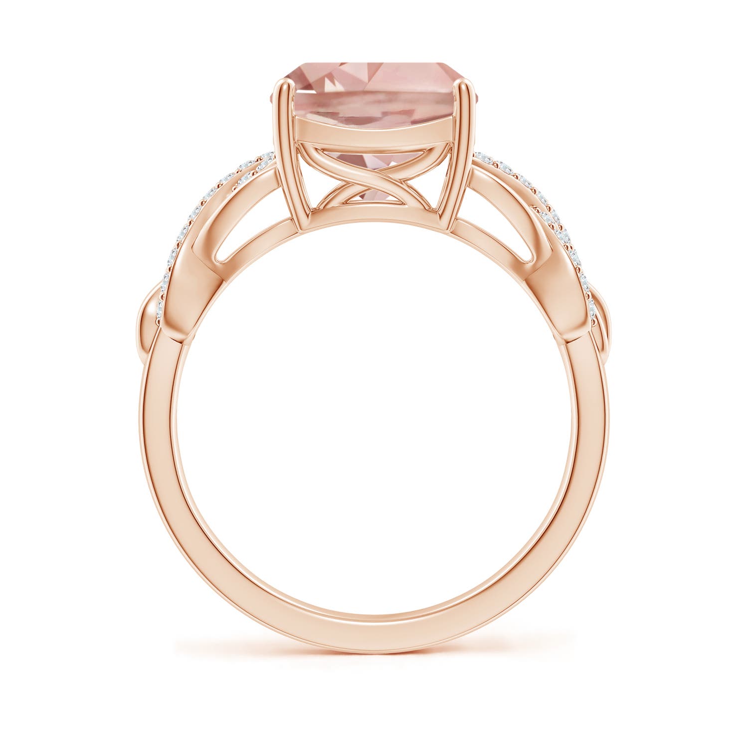 AAA - Morganite / 2.86 CT / 14 KT Rose Gold