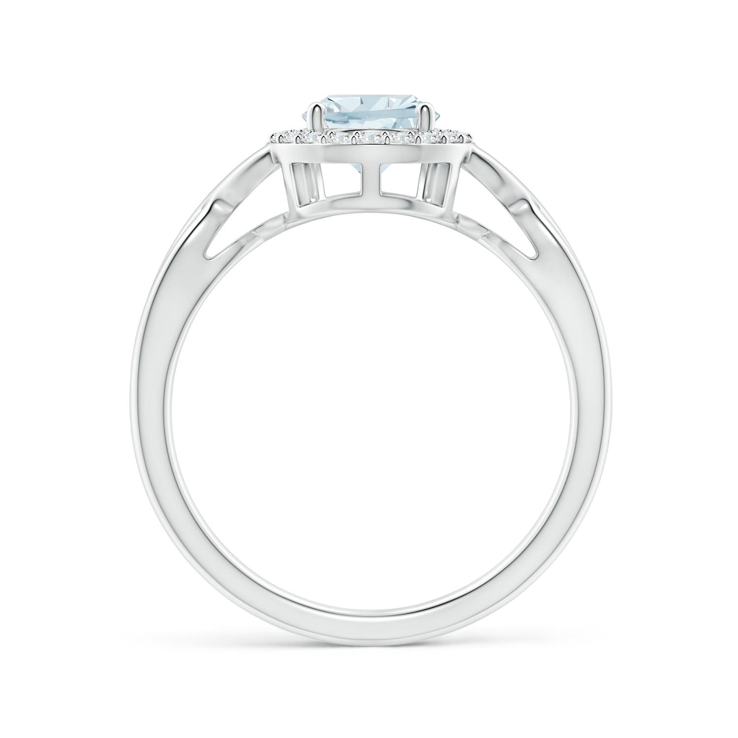 A - Aquamarine / 1.03 CT / 14 KT White Gold