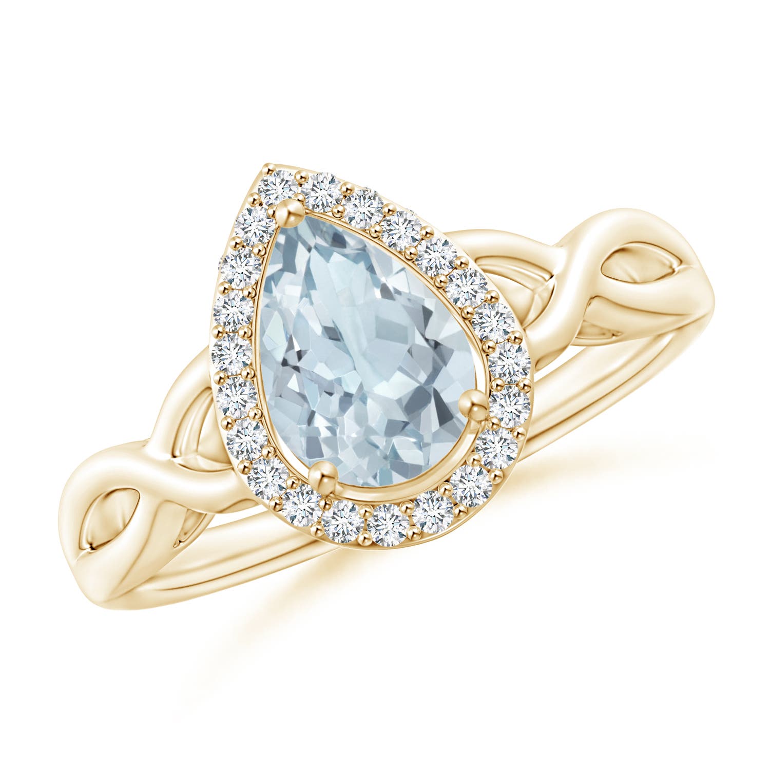 A - Aquamarine / 1.03 CT / 14 KT Yellow Gold