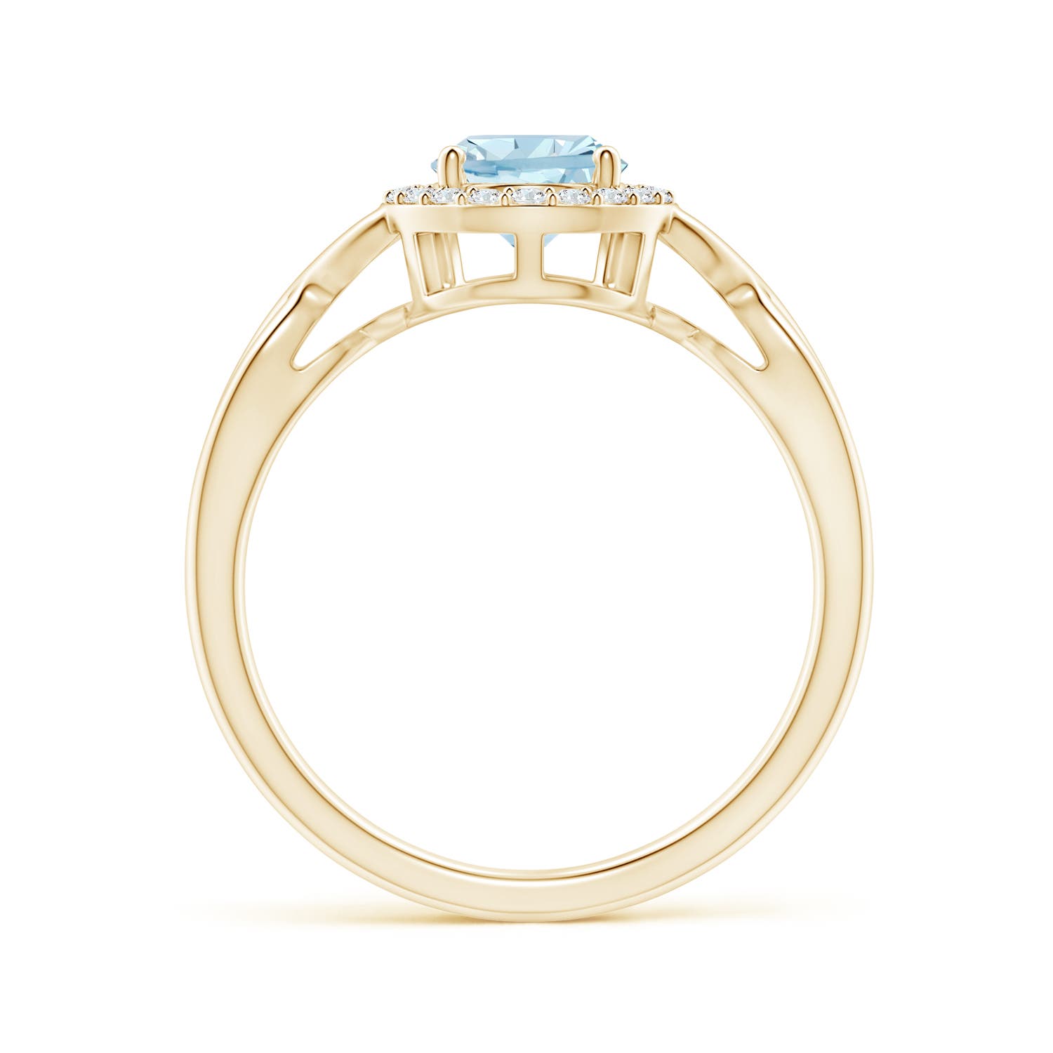 AA - Aquamarine / 1.03 CT / 14 KT Yellow Gold