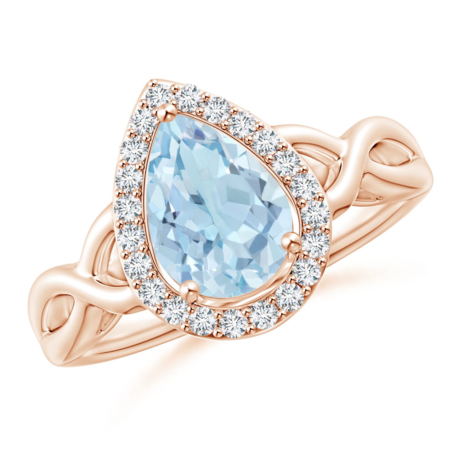 AA - Aquamarine / 1.49 CT / 14 KT Rose Gold