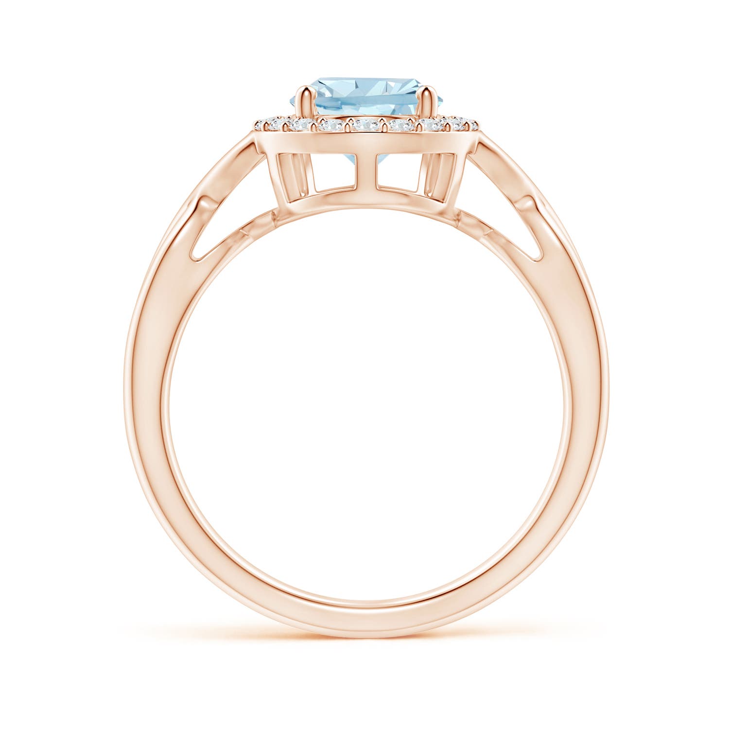 AA - Aquamarine / 1.49 CT / 14 KT Rose Gold