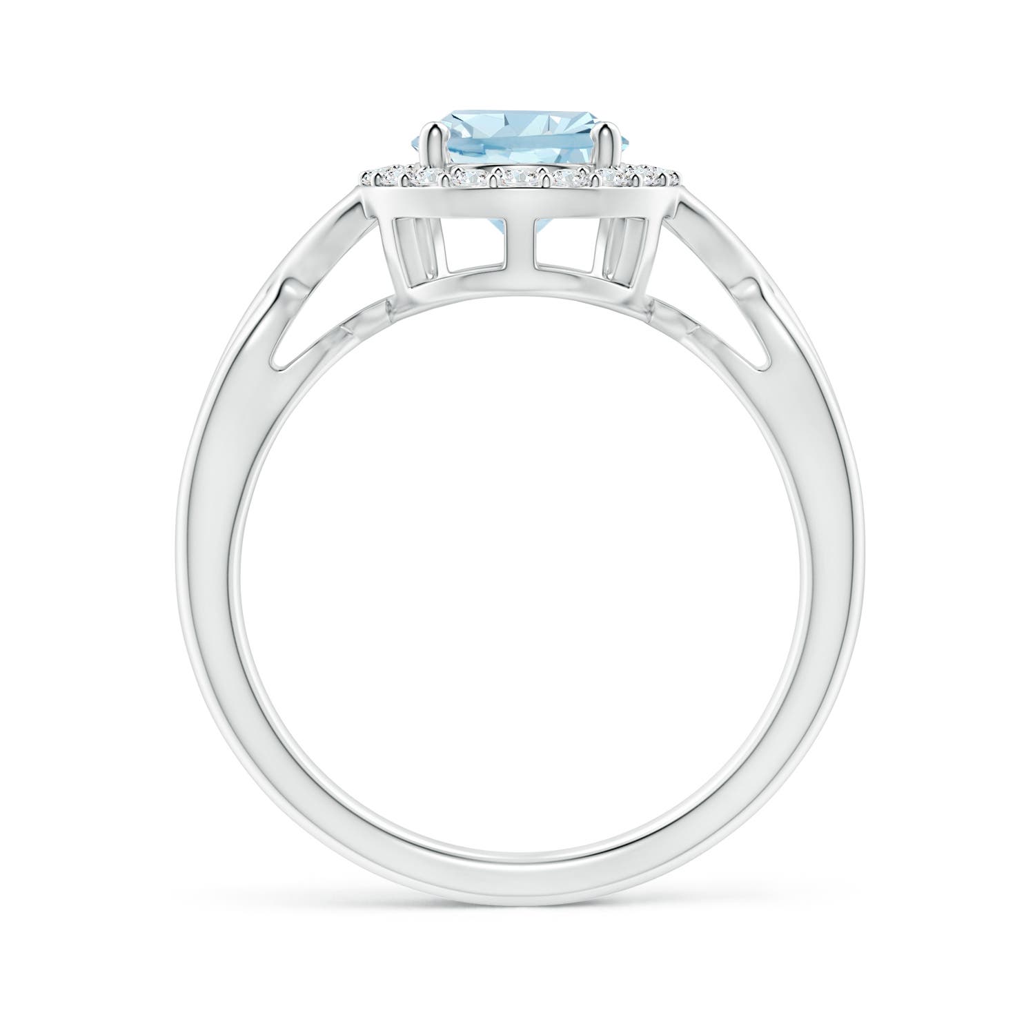 AA - Aquamarine / 1.49 CT / 14 KT White Gold