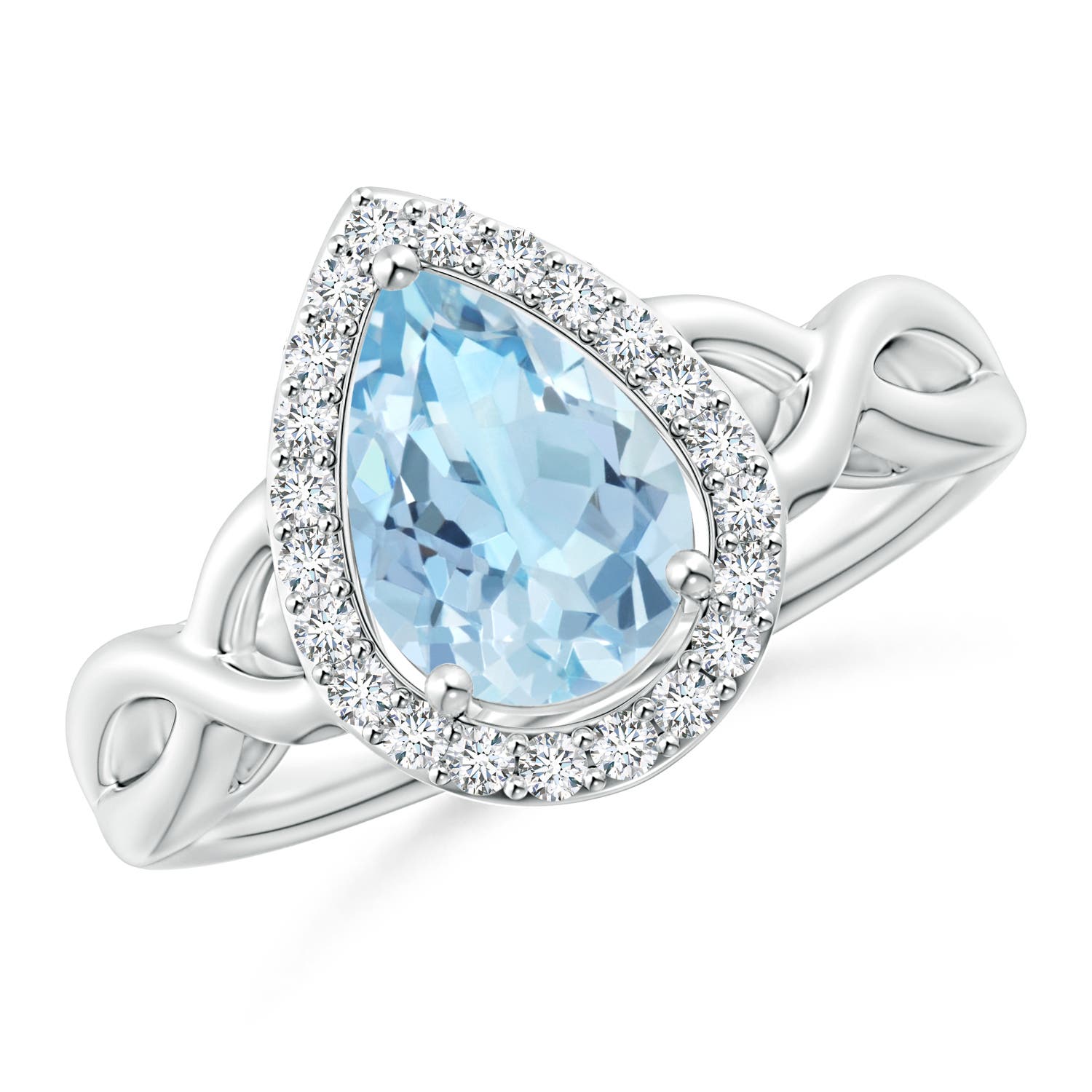 AAA - Aquamarine / 1.49 CT / 14 KT White Gold