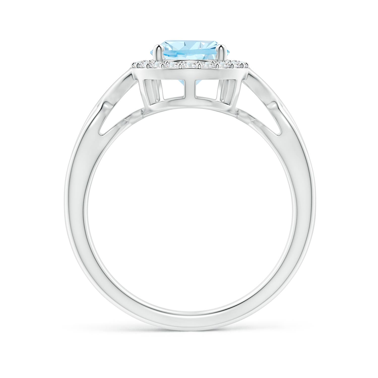 AAA - Aquamarine / 1.49 CT / 14 KT White Gold