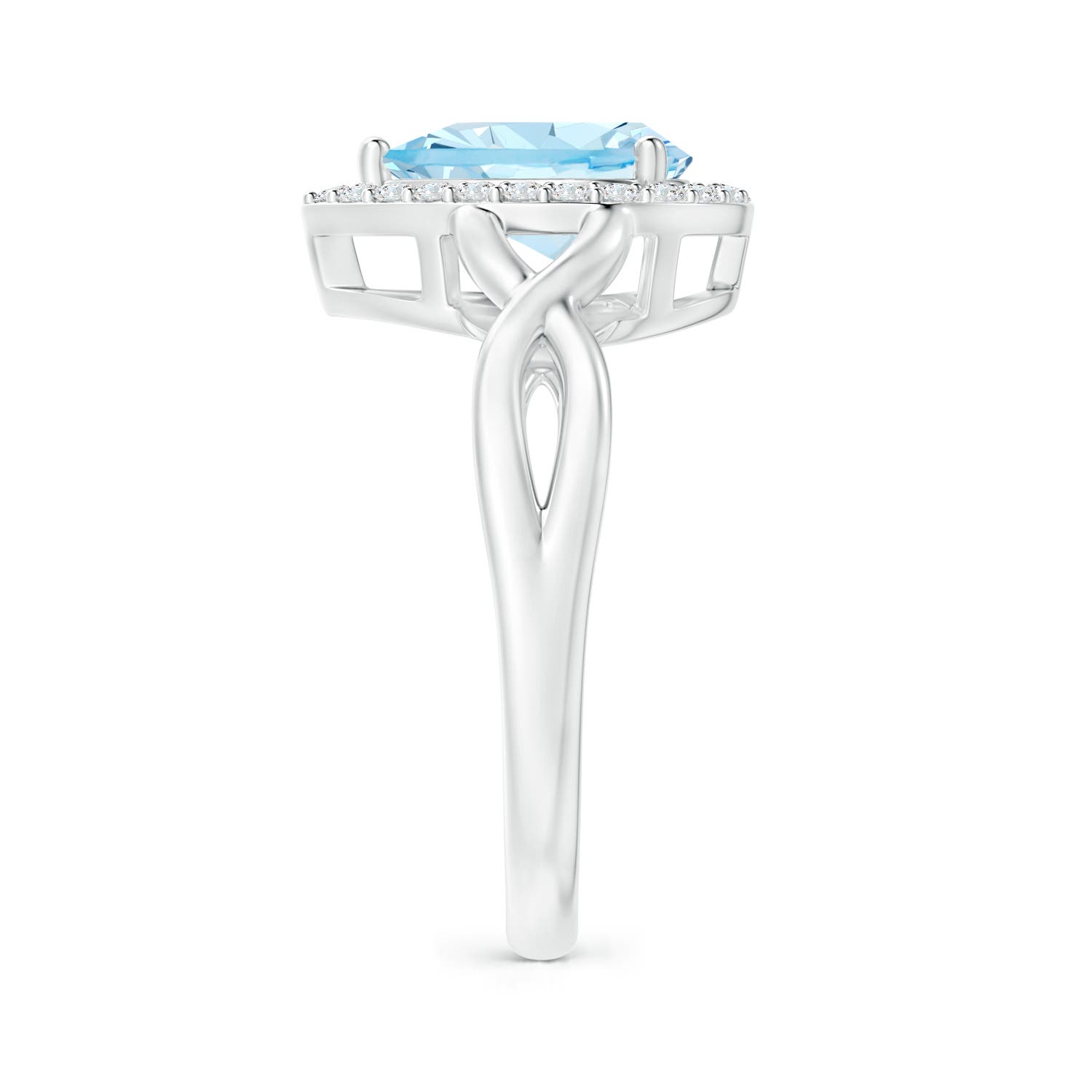 AAA - Aquamarine / 1.49 CT / 14 KT White Gold