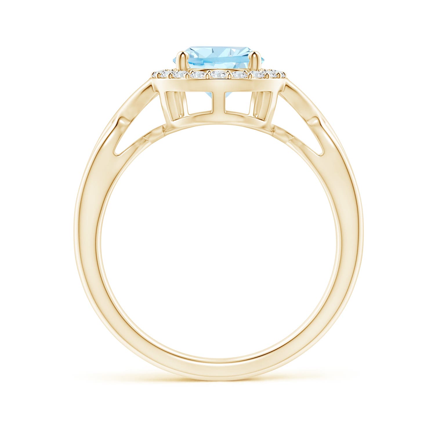 AAA - Aquamarine / 1.49 CT / 14 KT Yellow Gold