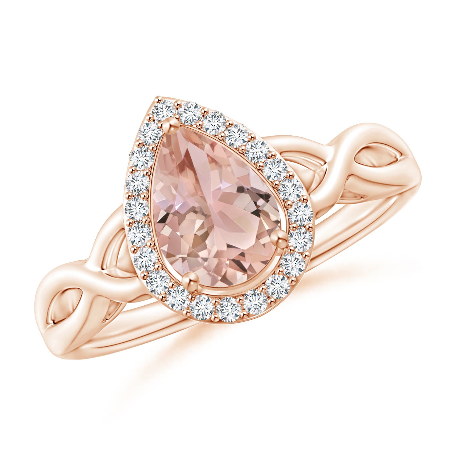 AAA - Morganite / 1.13 CT / 14 KT Rose Gold