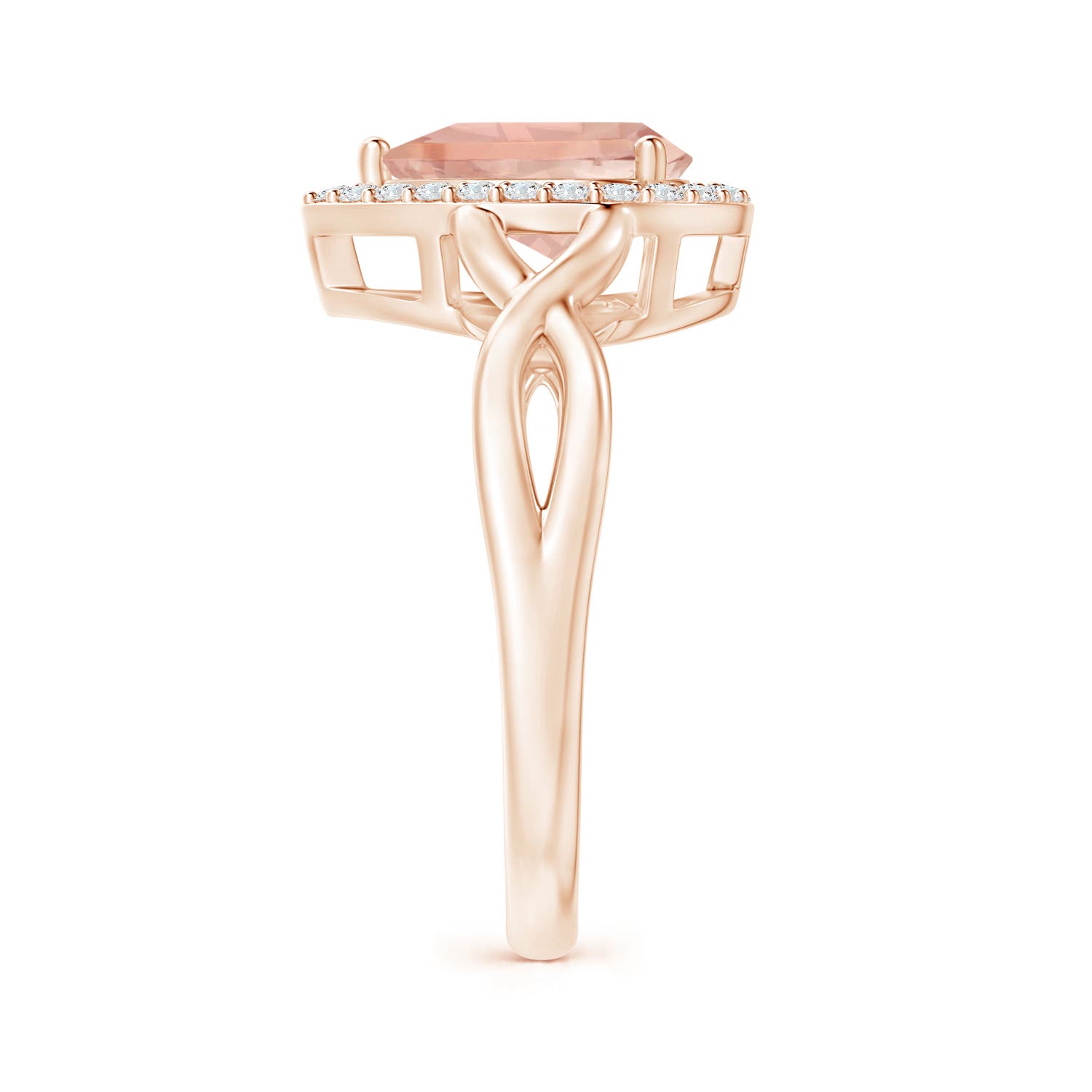 AAA - Morganite / 1.64 CT / 14 KT Rose Gold