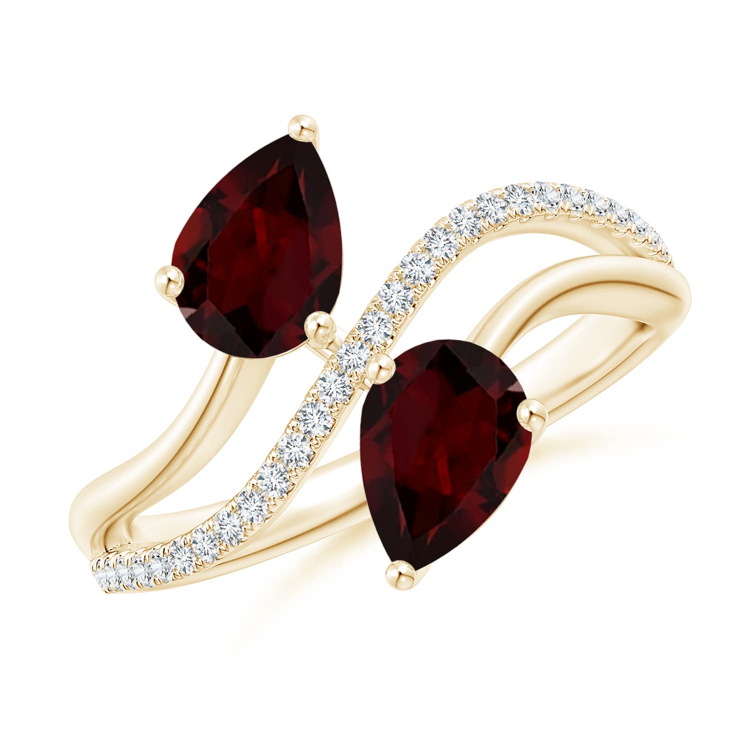 A - Garnet / 1.85 CT / 14 KT Yellow Gold