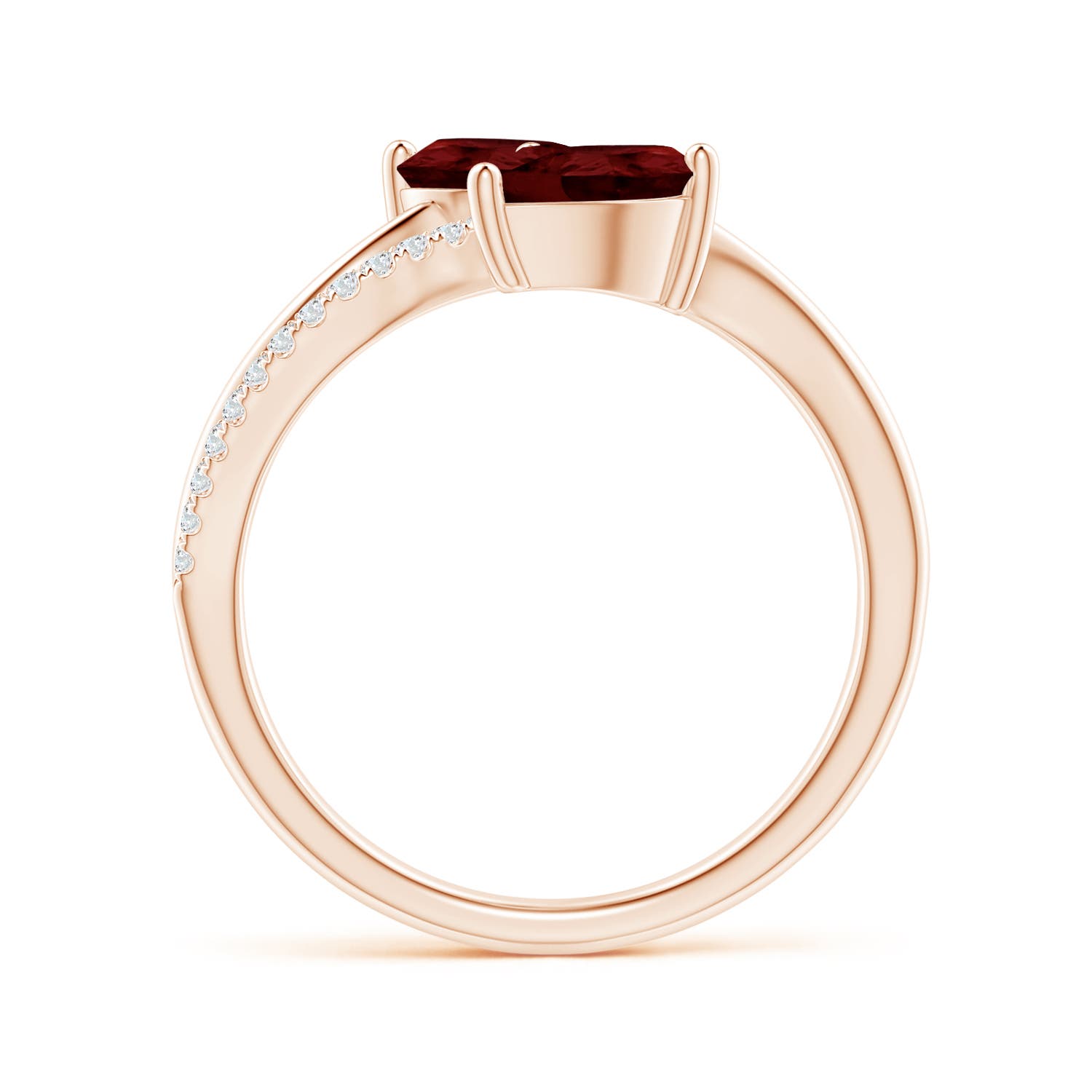 A - Garnet / 2.75 CT / 14 KT Rose Gold