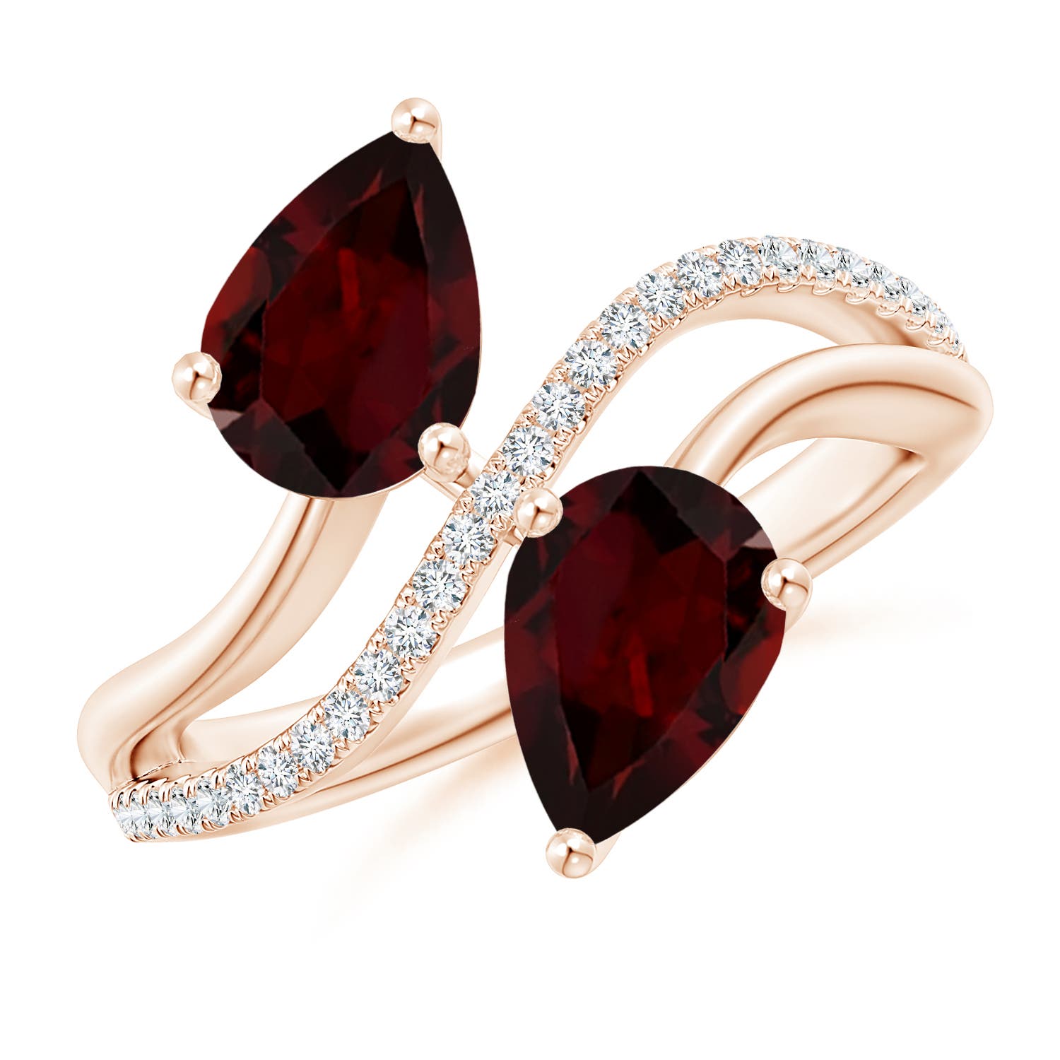 A - Garnet / 3.75 CT / 14 KT Rose Gold