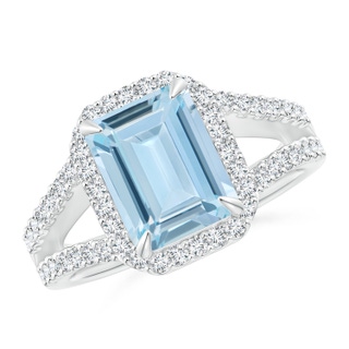 Emerald Cut AA Aquamarine