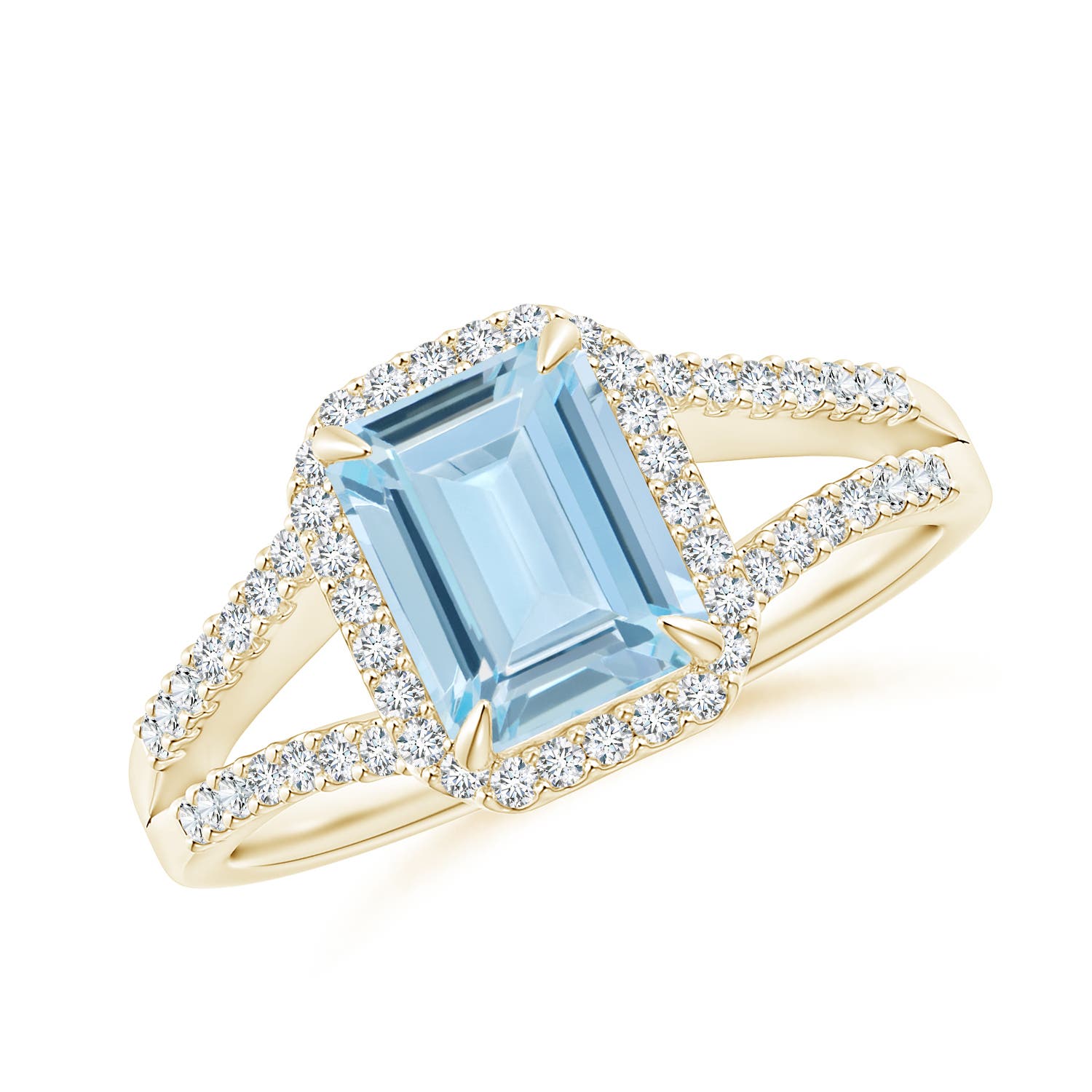 AA - Aquamarine / 1.54 CT / 14 KT Yellow Gold