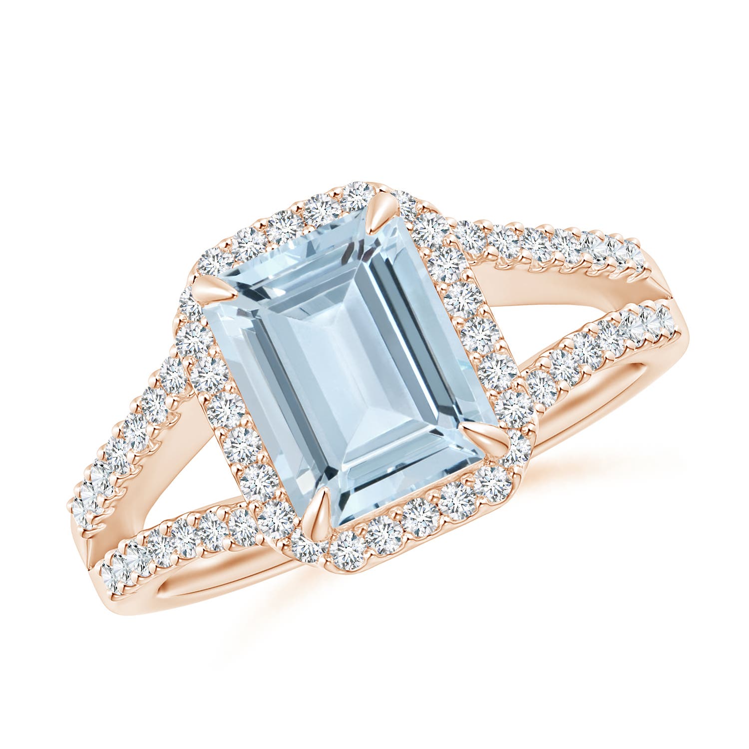 A - Aquamarine / 2.32 CT / 14 KT Rose Gold