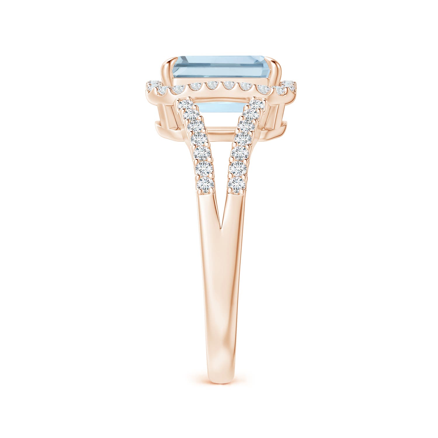 A - Aquamarine / 2.32 CT / 14 KT Rose Gold