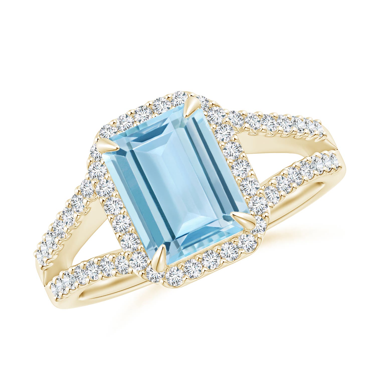 AAA - Aquamarine / 2.32 CT / 14 KT Yellow Gold