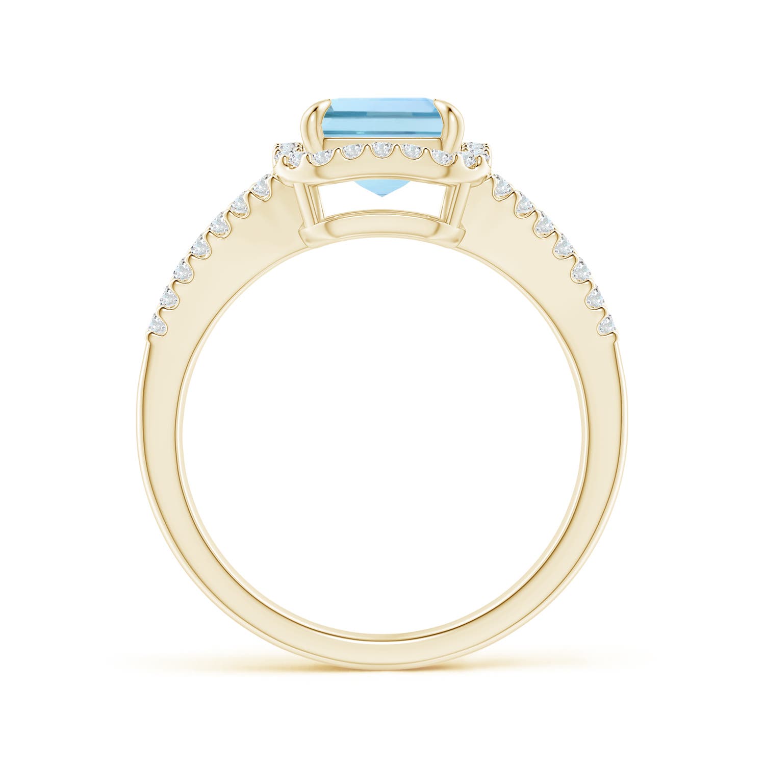 AAA - Aquamarine / 2.32 CT / 14 KT Yellow Gold