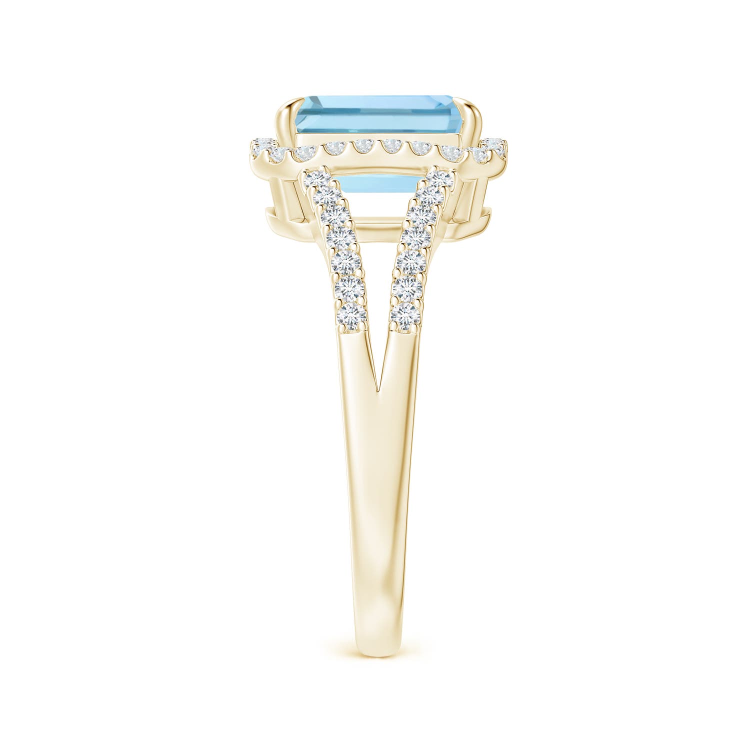 AAA - Aquamarine / 2.32 CT / 14 KT Yellow Gold