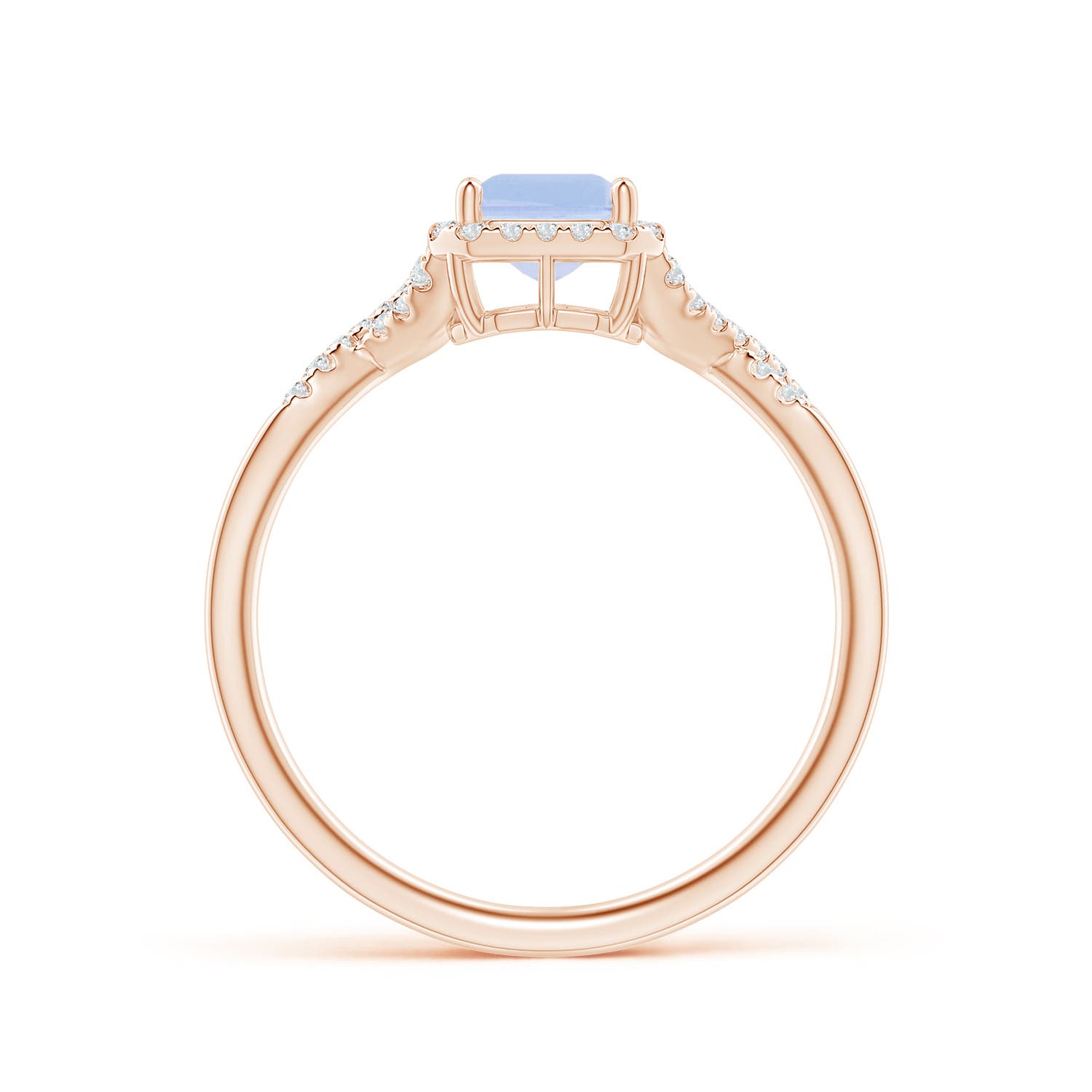 A - Tanzanite / 1.17 CT / 14 KT Rose Gold