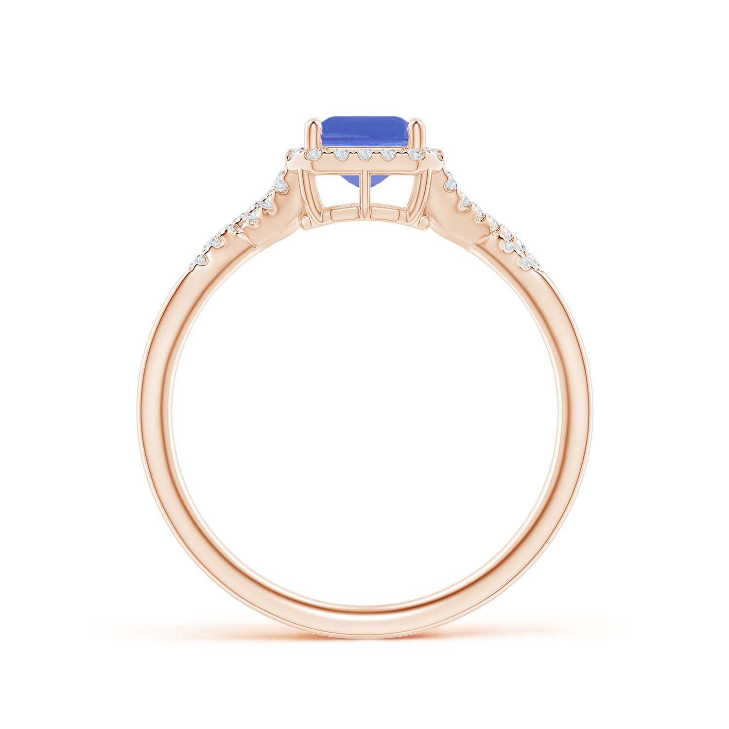 AA - Tanzanite / 1.17 CT / 14 KT Rose Gold