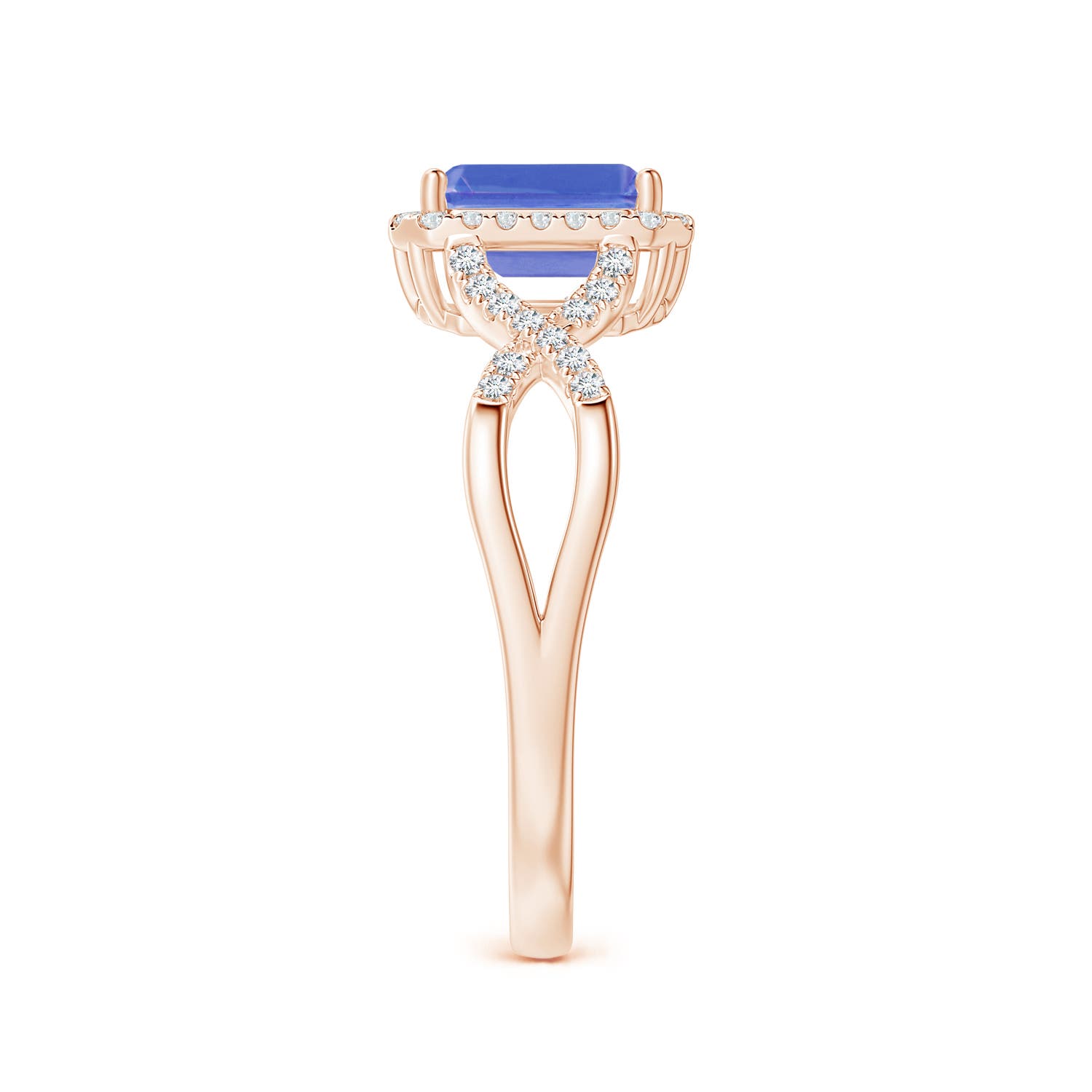 AA - Tanzanite / 1.17 CT / 14 KT Rose Gold