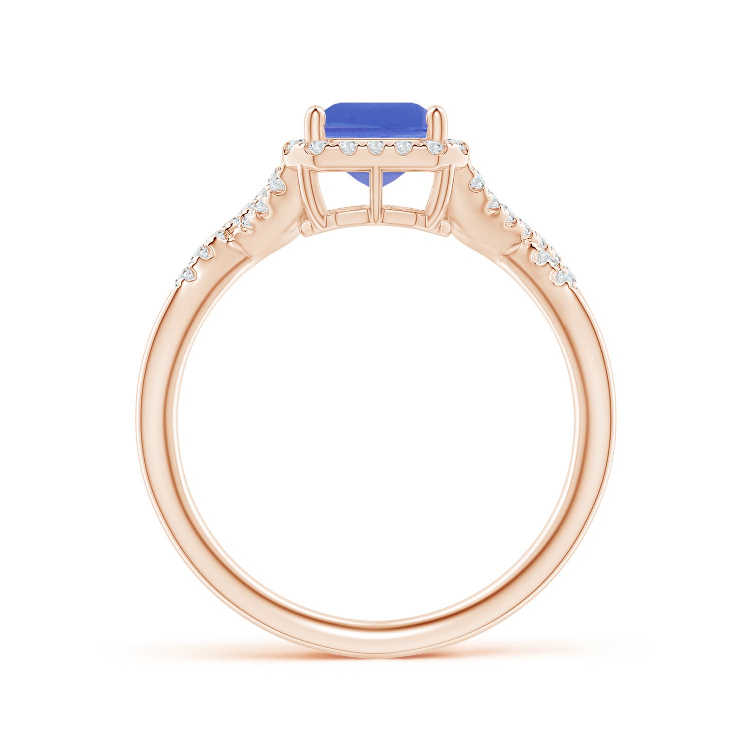 AA - Tanzanite / 1.74 CT / 14 KT Rose Gold