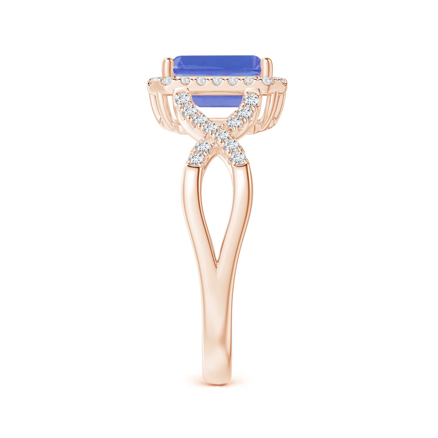 AA - Tanzanite / 1.74 CT / 14 KT Rose Gold