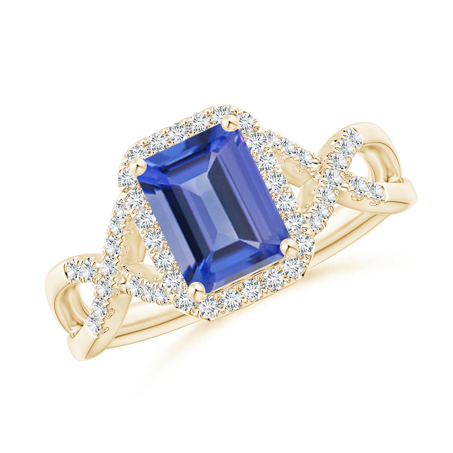 AA - Tanzanite / 1.74 CT / 14 KT Yellow Gold