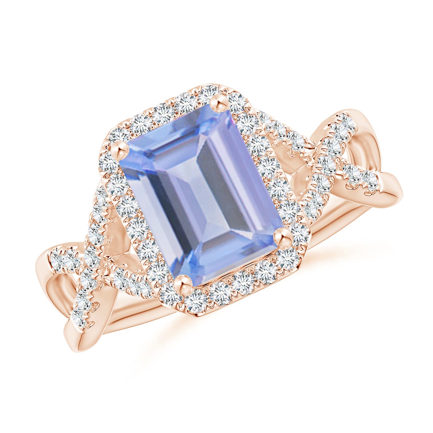 A - Tanzanite / 2.78 CT / 14 KT Rose Gold