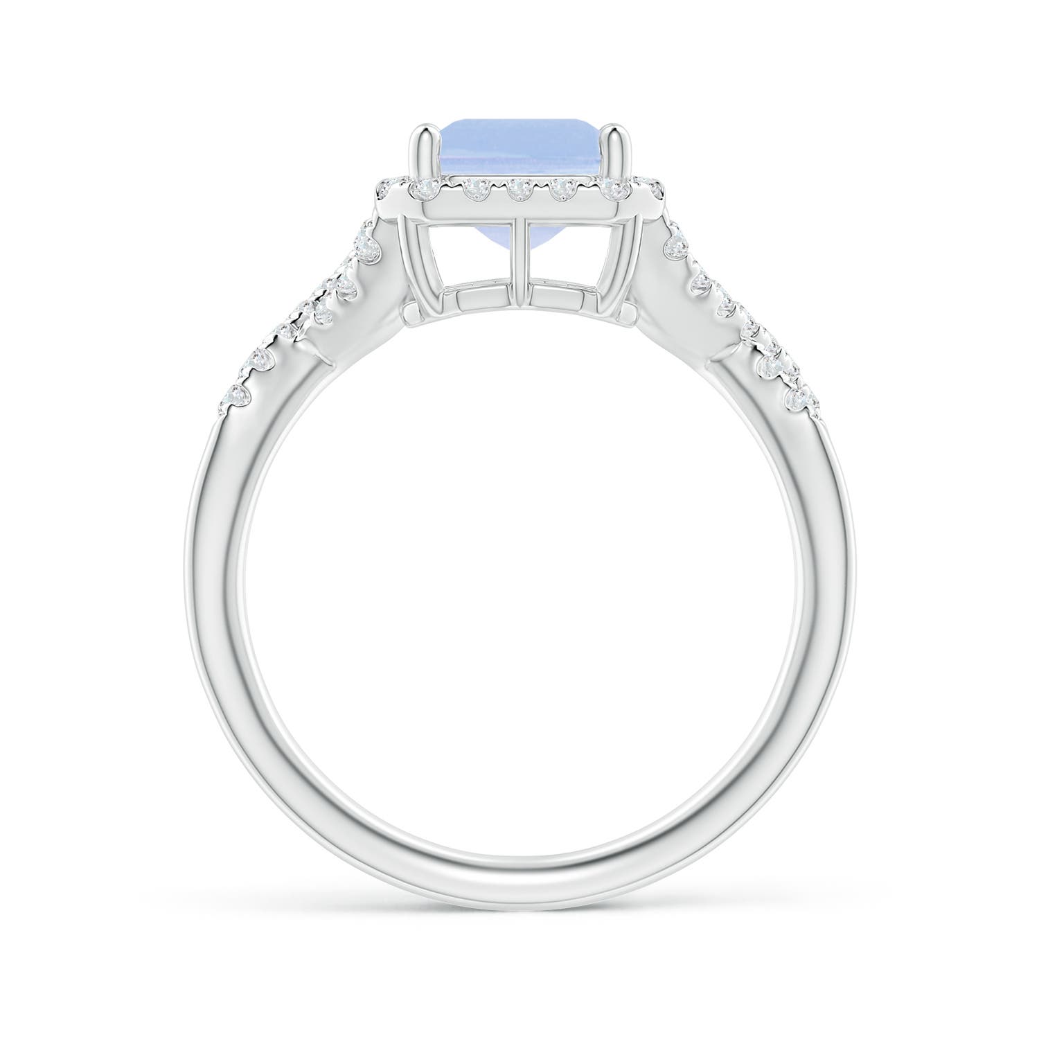 A - Tanzanite / 2.78 CT / 14 KT White Gold