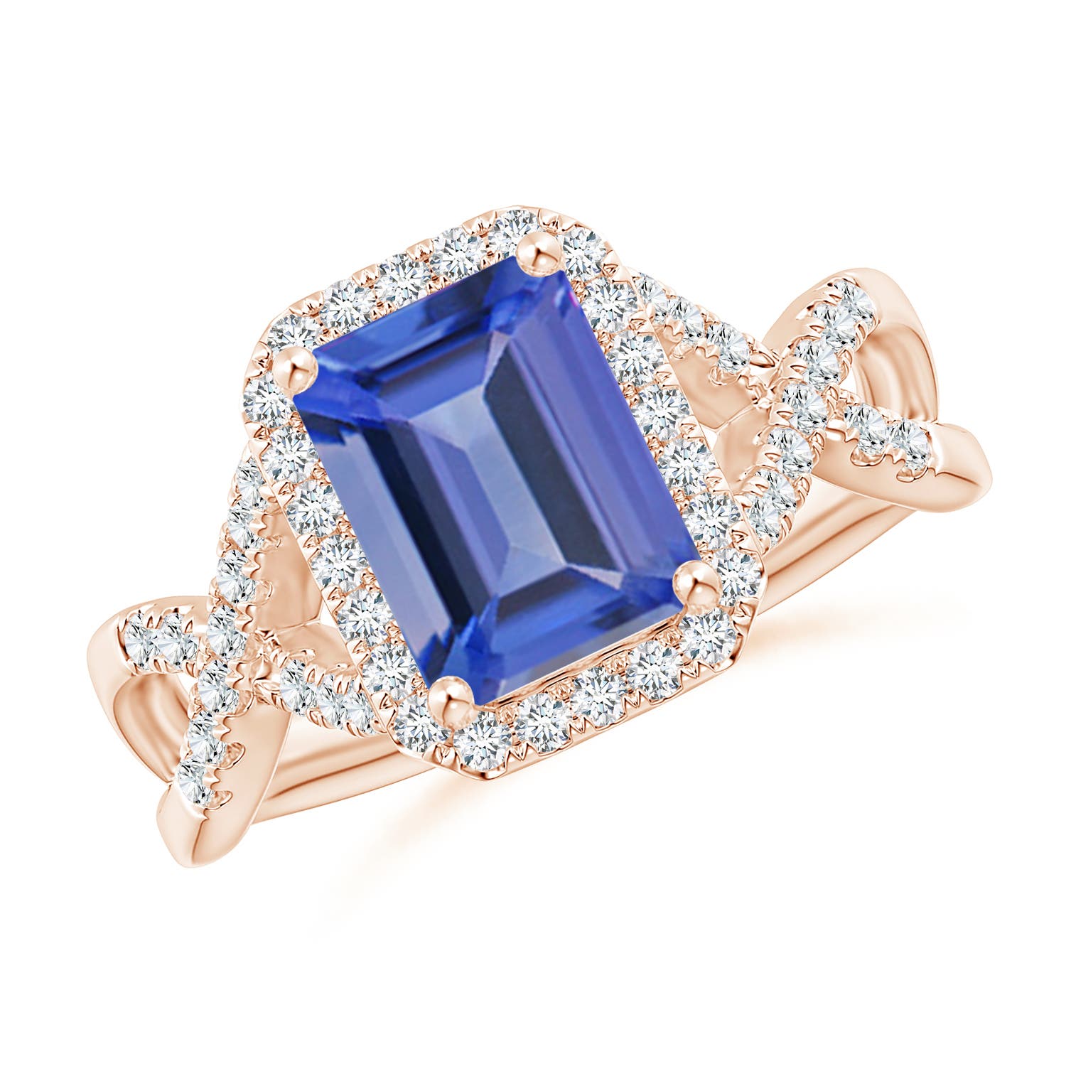 AA - Tanzanite / 2.78 CT / 14 KT Rose Gold